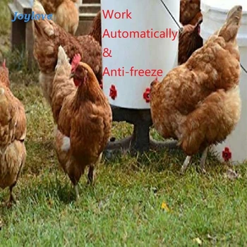 

JOYLOVE 12pcs Nipples Drinker Waterer Horizontal Side Mount Clean Automatic Poultry Chicken Quail Feeder Water System Feeding