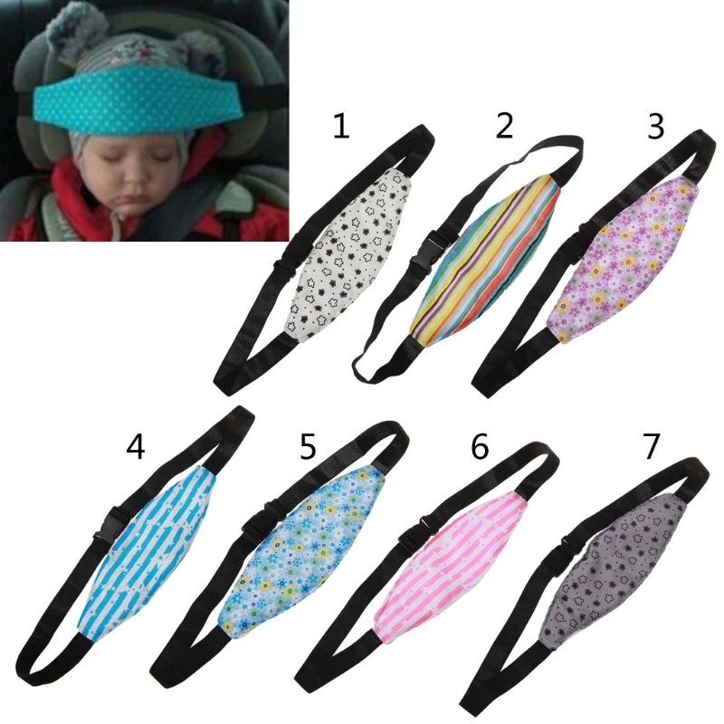 Kids Head Support Holder Sleeping Belt Stroller Car Seat Sleep Nap Holder Belt