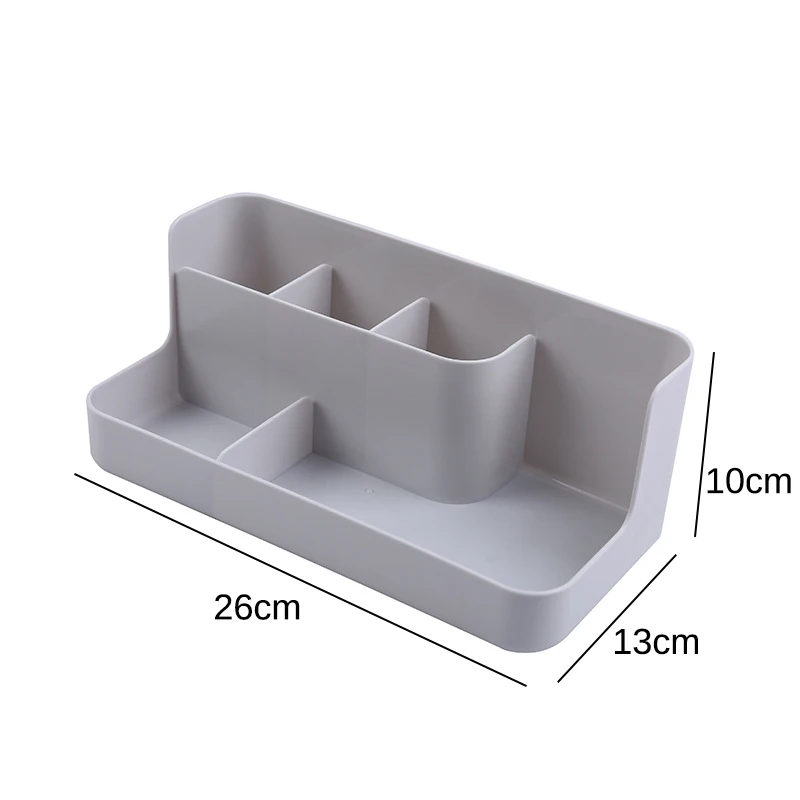 Большая емкость, косметический ящик для хранения, органайзер для макияжа, туалетный столик, стойка для ухода за кожей, домашний контейнер для мобильного телефона, мелочи