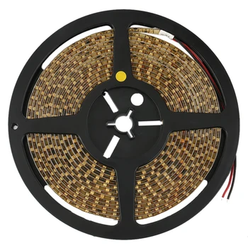 

ICOCO 5M Car Yellow 3528 SMD LED Waterproof Flexible Strip 12V 600 LEDs