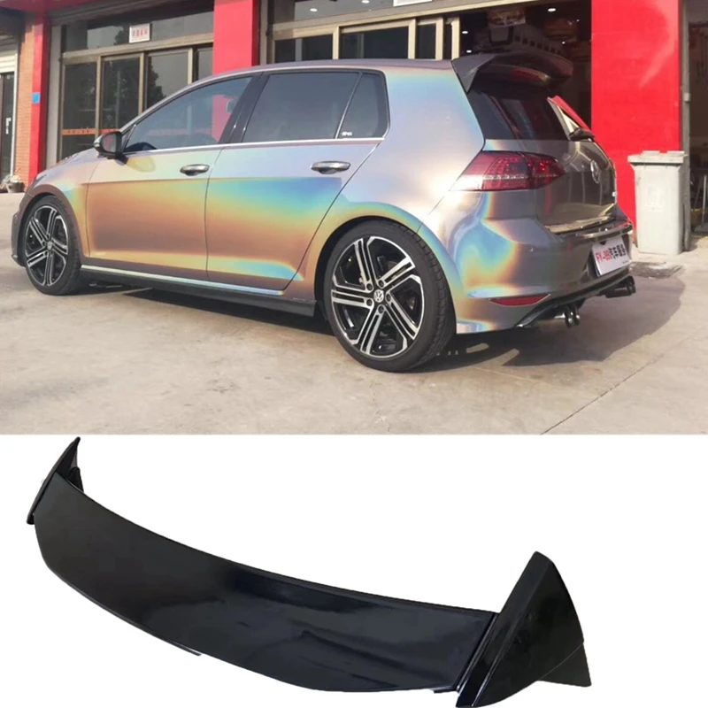 고품질 ABS 소재 자동차 후면 윙 스포츠 액세서리 바디 키트, 폭스 바겐 VW Golf7 MK 7 MK7.5 스포일러 2014 2015-2020