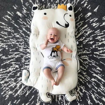 

INS Nordic Baby Mattress Autumn Winter Thickening Carpet Children Game Mat Newborn Baby Crawling Alfombra Infantil Bedroom Decor