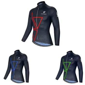 

Men's Spring Long Sleeve Cycling Jersey Quick Dry Outdoor Sportswear Clothing MTB Bicycle Shirt Cycling Clothing