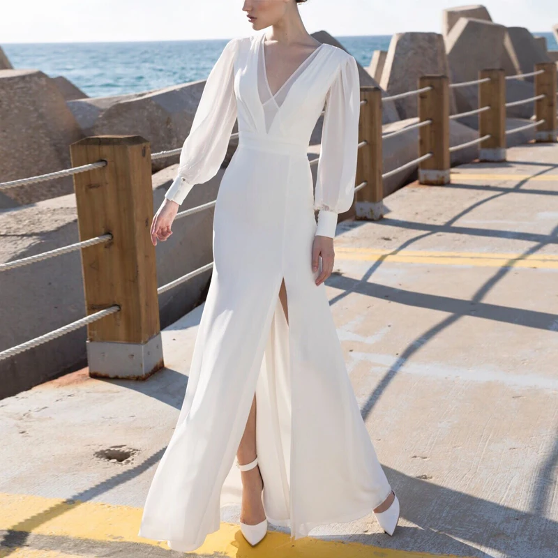 2019 Nieuwe Collectie Vrouwen Jurk Zanzea Vestido Longo Vrouw Jurk Mode Retro Hoge Taille V-hals Halter Split Lange Party Vrouwelijke 2019 Nieuwe Collectie Vrouwen Jurk Zanzea Vestido Longo Vrouw Jurk Mode Retro Hoge Taille V-hals Halter Split Lange Party Vrouwelijke