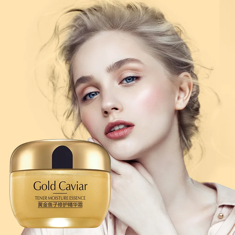 Крем для восстановления икры gold fish, нежное плавное увлажнение кожи, Осветляющий крем, сыворотка против морщин, антивозрастной крем для лица