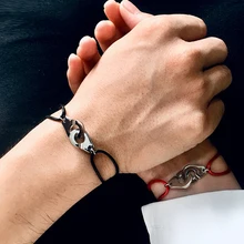 J. hangke femme homm Lovers eacier неоксидные Браслеты Бижу известный бренд ювелирные изделия 925 Серебро Золото наручники браслет