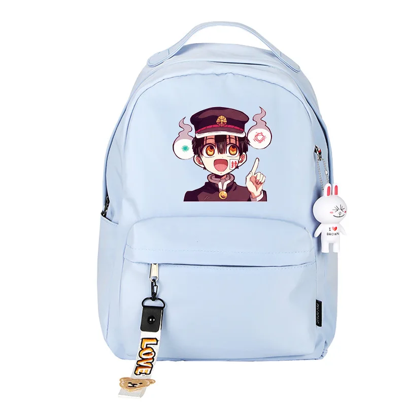 Аниме Рюкзак Jibaku Shounen Hanako kun для косплея дорожный рюкзак ноутбука подарок