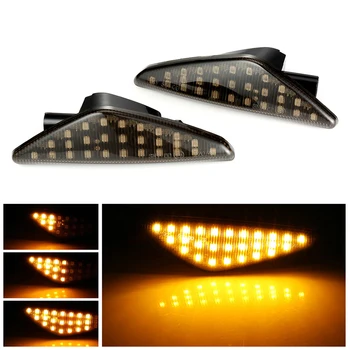 

2pcs Dynamic Turn Signal Light For BMW X3 X5 X6 Series F25 E70 E71 E72 LED Side Wing Blinker Signal Lamp