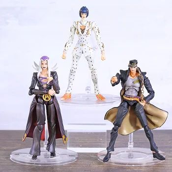 

Anime Golden Wind Bruno Bucciarati / Leone Abbacchio / Kujo Jotaro PVC Action Figure Model Toy Figurals