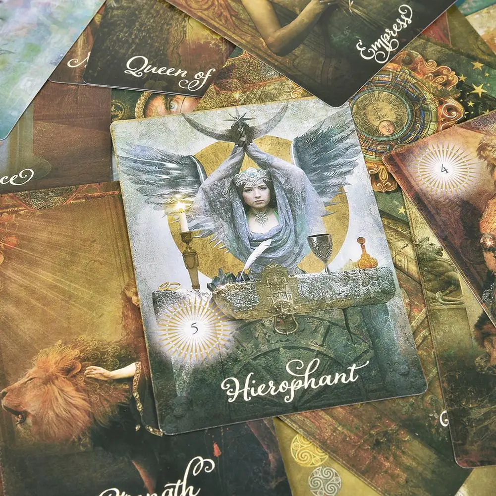 Горячая полная английская Лучистая гонщица Wait Tarot карты фабричного изготовления