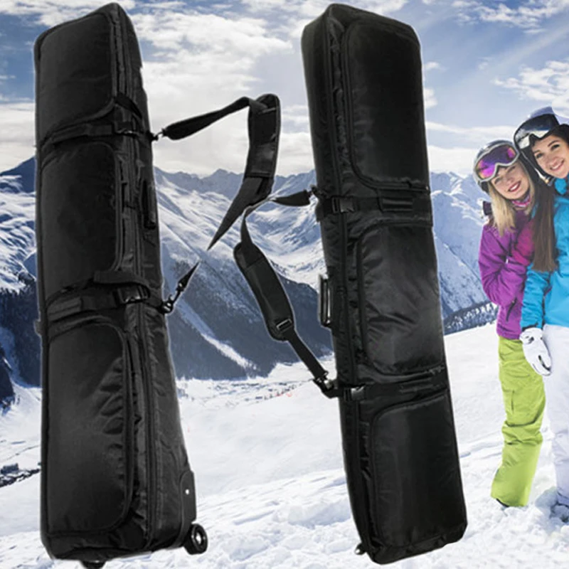 Сумка для сноуборда с двойным бортом, сумка для сноуборда, сумка через плечо, Лыжная обувь, сумка,, лыжная сумка, сумка для шлема, специальный ремень