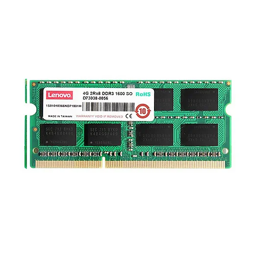 lenovo для ноутбука lenovo ThinkPad 4G Память DDR3 1600 МГц 1600 МГц SODIMM 4 Гб памяти