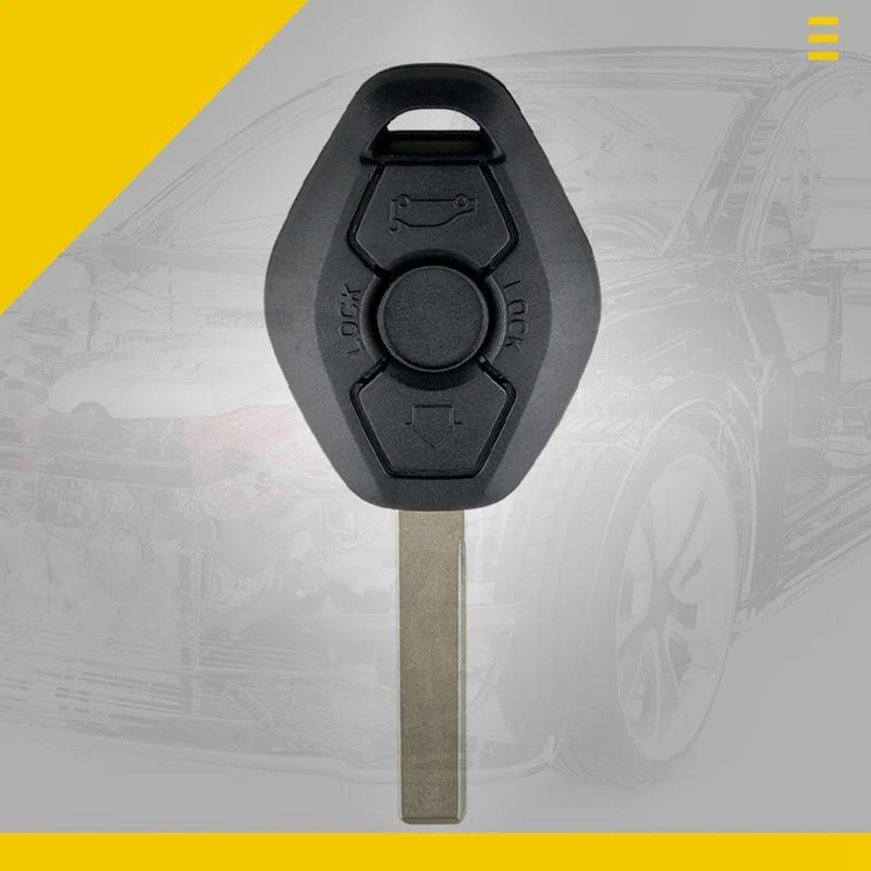 Подходит для BMW EWS 3 кнопочный Автомобильный ключ 7935 ID44 433/315 МГц переключаемый|Ключ