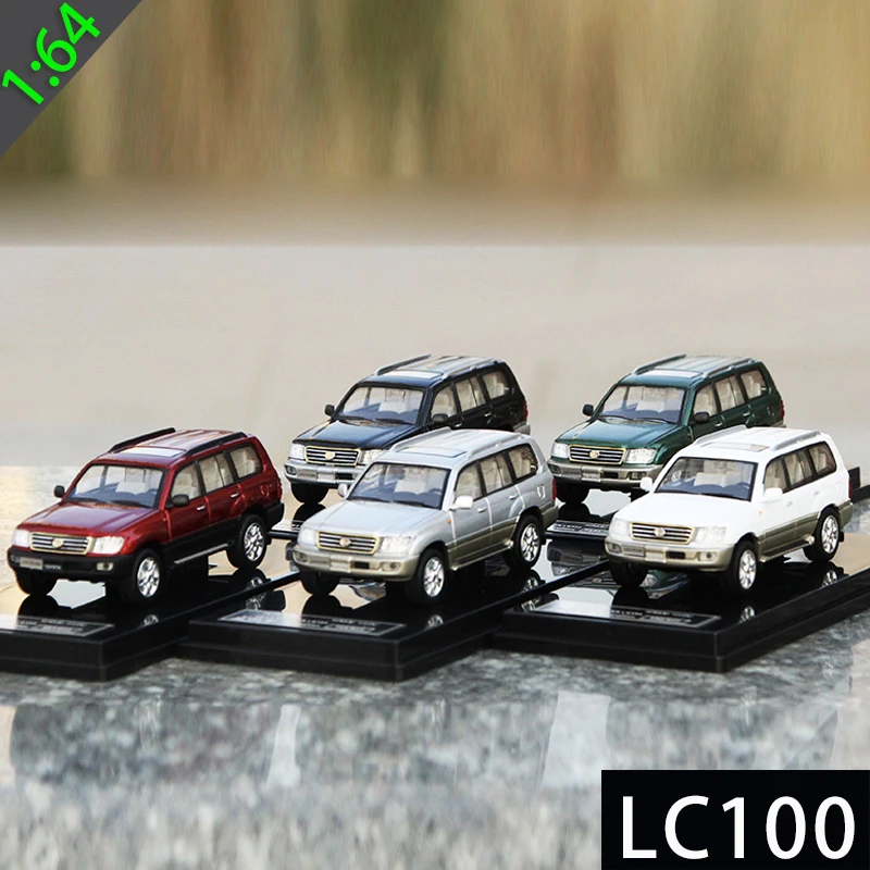 HIKASI 1:64 TOYOTA LAND CRUISER LC100 литая модель автомобиля Matel игрушка | Игрушки и хобби