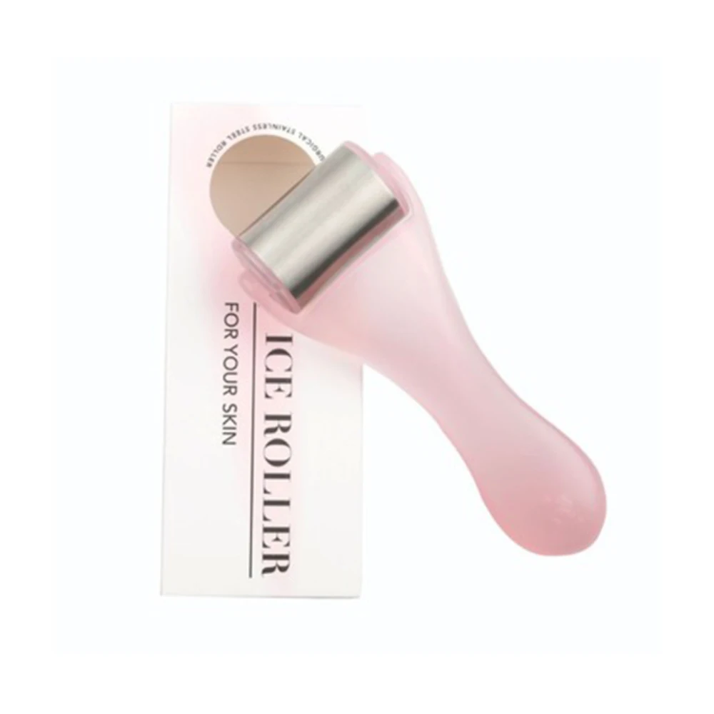 

Stainless Steel Ice Roller Facial Massager Roller Skin Care Instrument Lifting Firming Shrink Pores Ice Beads Roller Massager