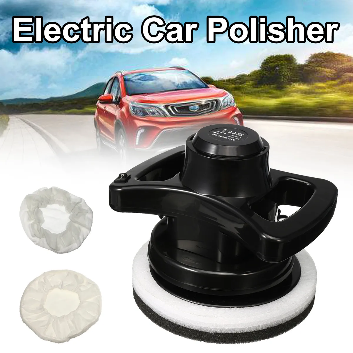 

120W 3300RPM Grinder Mini Polishing Machine Car Polisher Sanding Machine Orbit Polish Removable Speed Sanding Waxing Power Tool