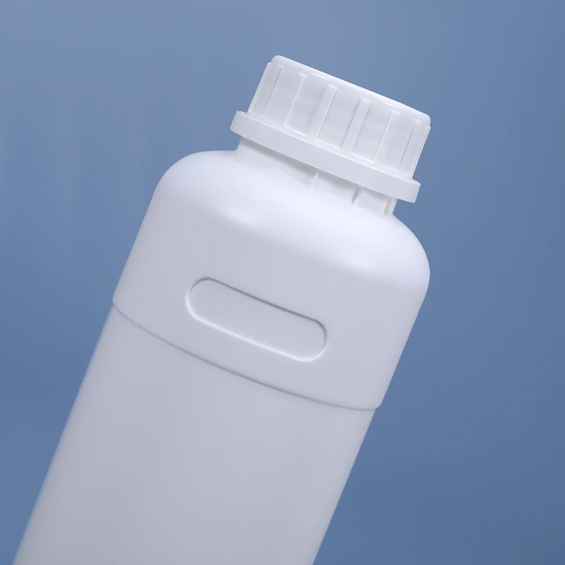500ML Empty Plastic Bottle Chemical Liquid Disinfectant Storage Container Airtight Sealing Reusable Bottle 1Pcs