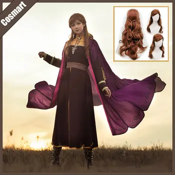 

Frozen Cosplay Queen Anna Elsa Sister Gorgeous Battle Suit Cosplay Costume Halloween Costumes for Women freeship New
