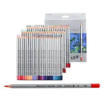 

24/36/48/72colors 1 Set Fine Art Colored Drawing Pencils Wood Sketching Sketch Colored Caneta Art For School Pencils Suppli O5A3