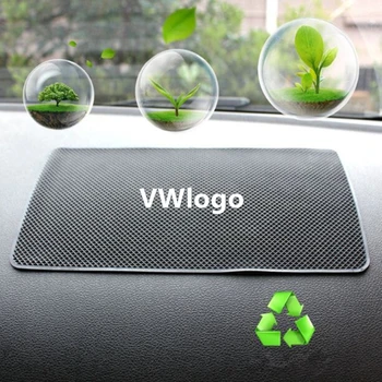 

Car Logo Anti Slip Mat Phone Holder Non-Slip Mat non slip Pad FOR Volkswagen POLO b6 golf 4 5 6 7 vw Tiguan Jetta car