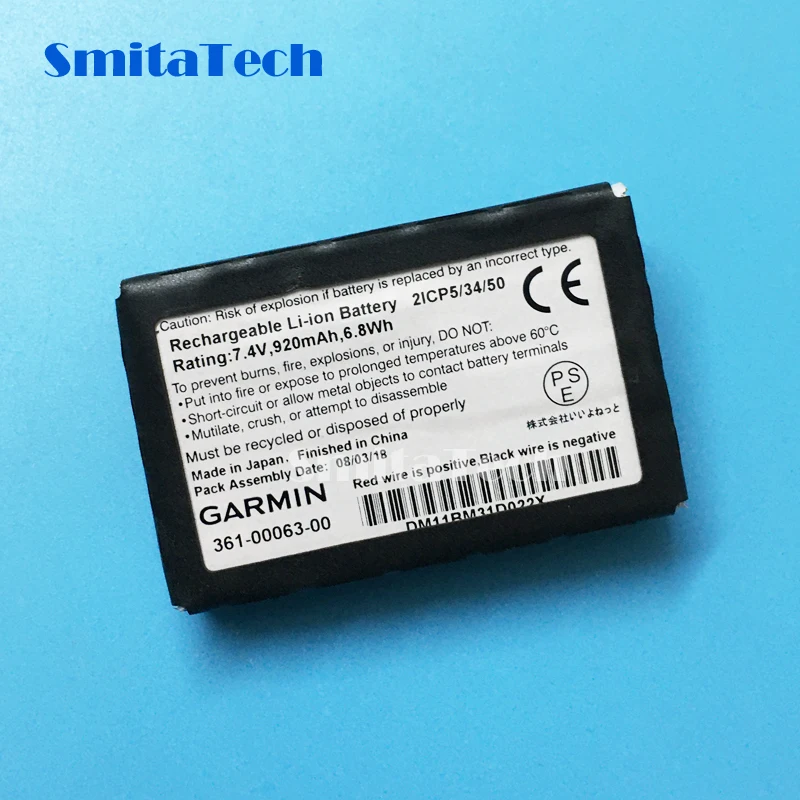 3610006300 For Garmin Rechargeable Liion Battery For Motorrad