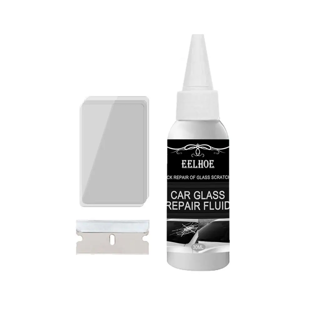 30ml Automotive Windshield Spray Professional Windshield Crack Repair Kit DIY Car Glass Agent Repair Glue Auto Glass Repair Kit