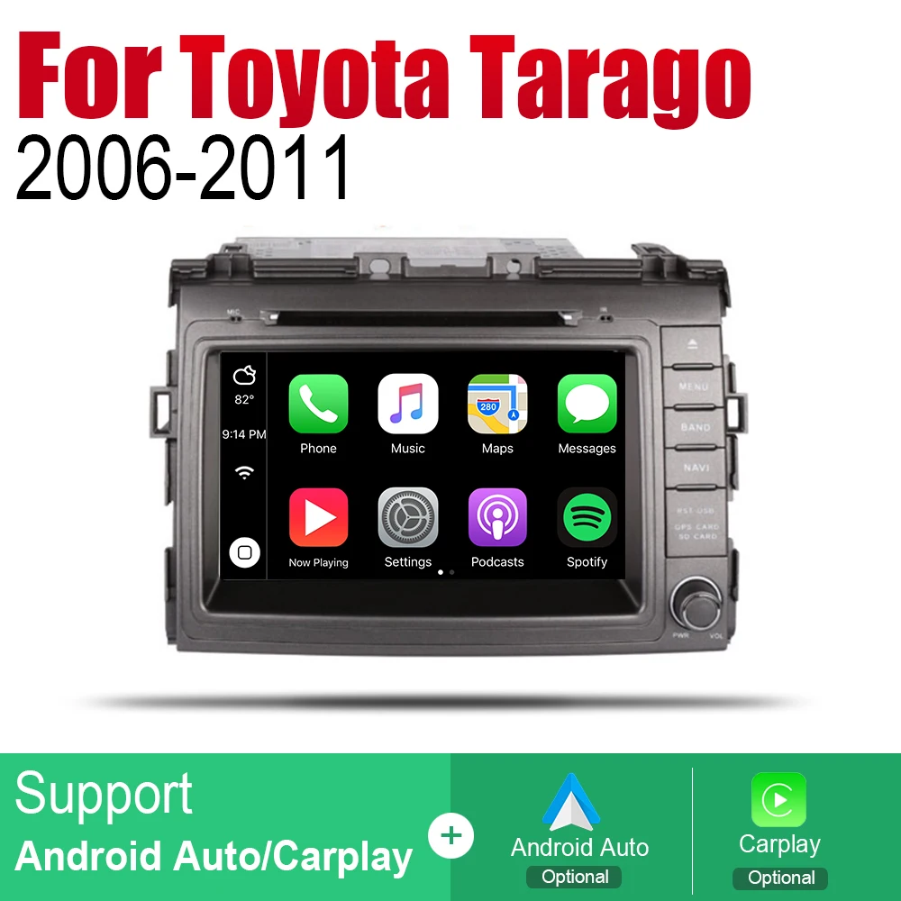 Автомагнитола ZaiXi 2 Din для Toyota Tarago 2006 ~ 2011 GPS навигация BT Wi Fi карта мультимедийная