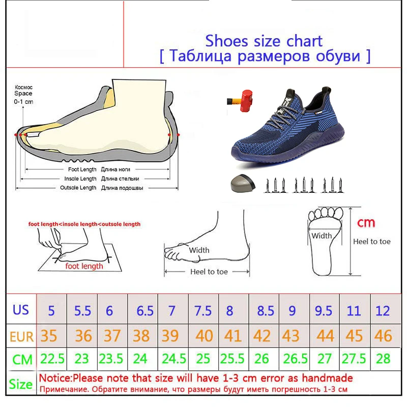 DROPSHIPPING Men Steel Toe Boots Work SAFETY SHOES BOOTS MALE Autumn Anti-Crush Work Safety Shoes Construction Protective Sneake DROPSHIPPING Men Steel Toe Boots Work SAFETY SHOES BOOTS MALE Autumn Anti-Crush Work Safety Shoes Construction Protective Sneake