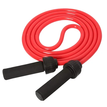 

Weighted Jump Rope 14Mm Diameter Heavy Jump Rope with Memory Non-Slip Cushioned Foam Grip Handles for Fitness Workouts Endurance