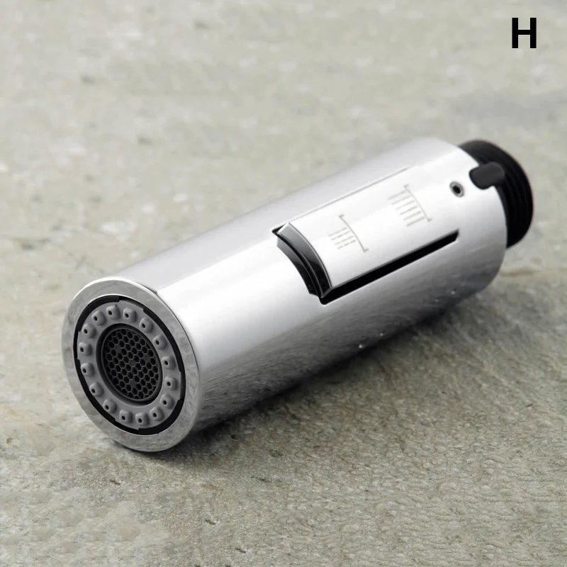 Universal Kitchen Bathroom Tap Faucet Pull Out Shower Head Water Spray Replacement Head Sprinkler Pressure 360 Degree Rotating