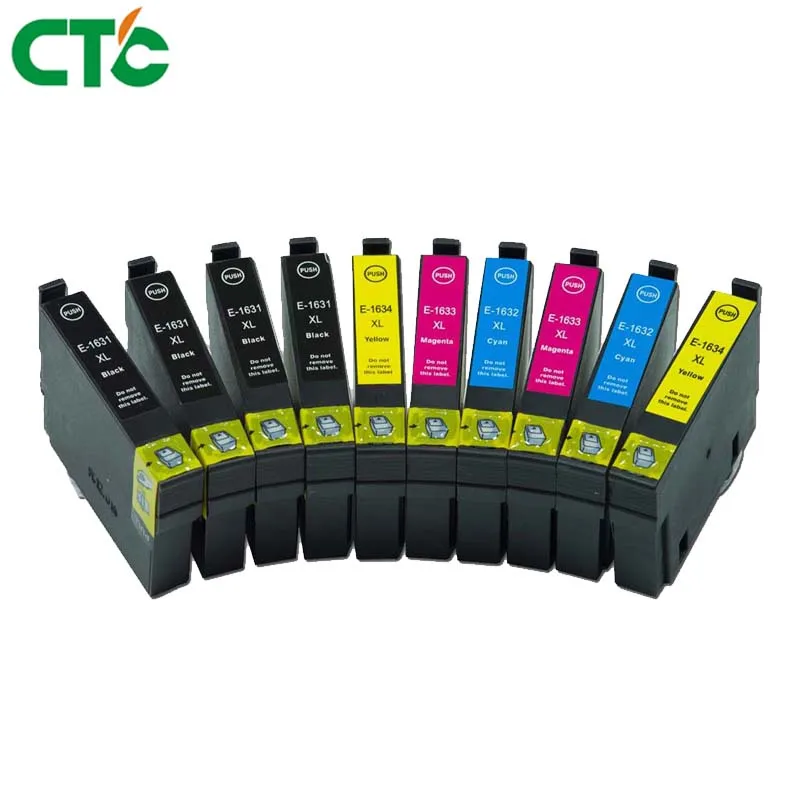 

Compatible for Epson 16 16XL Ink Cartridges with Epson Workforce WF-2630 WF-2750DWF WF-2530WF WF-2510WF WF-2520NF WF-2650DWF