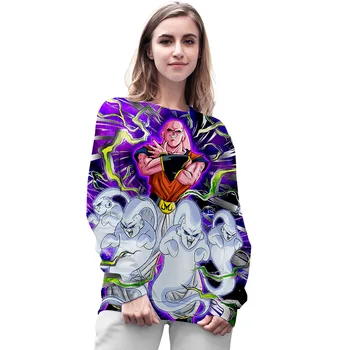 

Anime Dragon Ball: Magic Man Bu Ou 3d Printing Long Sleeve Round Neck Hoodies For Men And Women