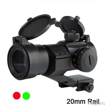 

Tactical Rifle Sight AT M3 Optical Sight Red Dot Sight Reflection Shooting Mirror Green Dot Mirror 5 Levels Brightness Control