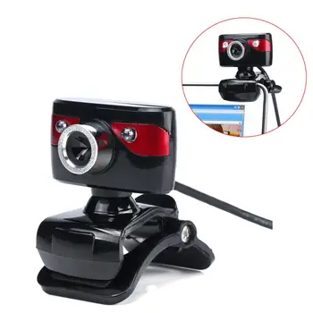 

HDWeb Camera with Built-in HD Microphone 10 million pixels USB Plug Play Web Cam Widescreen Video