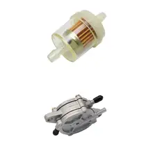 Вакуумное топливо насос Petcock+ Бензобак фильтр для Atv Go Kart скутер