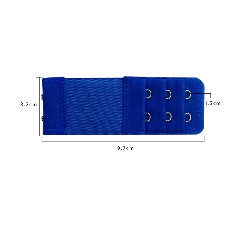 4 шт./партия, Женский удлинитель для бюстгальтера, 3 ряда, 2 крючка, эластичная Регулируемая удлиненная застежка, закрытая пуговица, нижнее белье, бюстгальтер, аксессуар