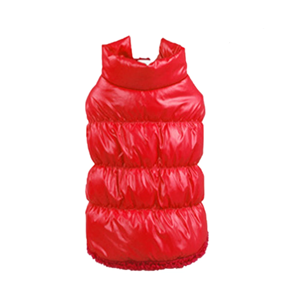style 3 Red Мягкая пуховая одежда для чихуахуа, щенка, зимний пуховик, одежда, маленькие большие домашние собаки, зимняя теплая одежда для щенка, костюм - Цвет: style 3 Red
