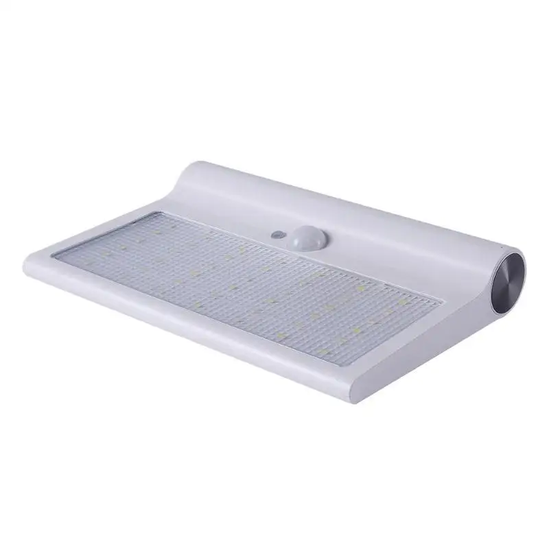 650LM 42 LED Waterproof PIR Motion Sensor Solar Lights Security Pathway Garden Lamp Outdoor White Light Strong Bright Wall Lamp