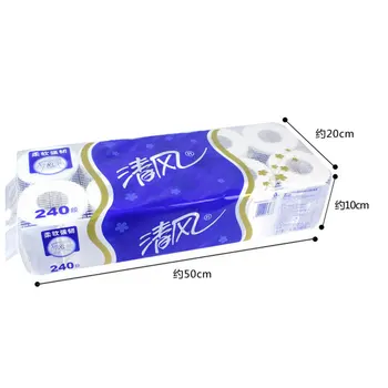 

20 Rolls Soft Toilet Paper, 3 layers toilet paper napkins Bath Tissue, 240 sections/roll