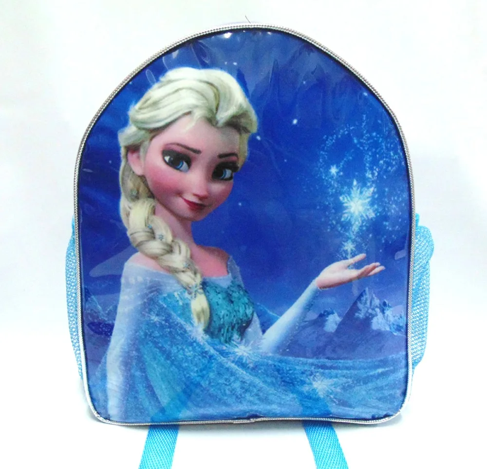 Disney Детская плюшевая сумка Эльзы из мультфильма "Холодное сердце", рюкзак в детский сад, София, футболка с изображением персонажей видеоигр сумка для школы для девочек Детская рюкзак первоклассника для студентов