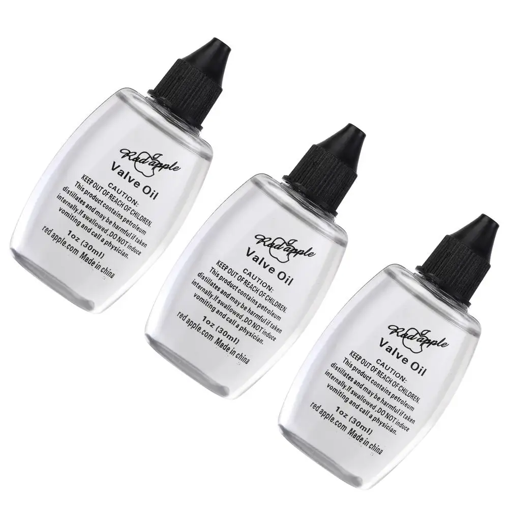 Valve Lubricating Oil 30mlx3 for Saxophone Trumpet Horn Instrument Maintenance