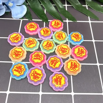 

Resin Accessories DIY Jewelry Flat Pendant CHILDREN'S Hair Accessories zhen zhu bang Flowers Candy chupachups