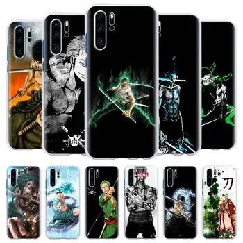 

One Piece Roronoa Zoro Case Coque for Huawei P30 Lite P40 Lite P20 P30 P40 Pro+ P20 Lite P10 Lite P Smart 2019 Hard Cover Capa
