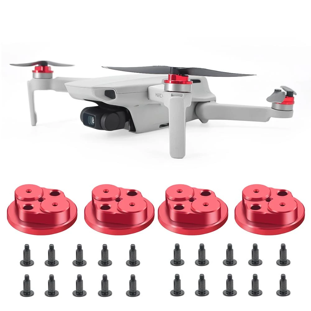 2 Pairs Motor Cover Protective Motor Moisture Proof Dustproof Cap for DJI Mavic Mini Red 2 Pairs Motor Cover Protective Motor Moisture Proof Dustproof Cap for DJI Mavic Mini Red