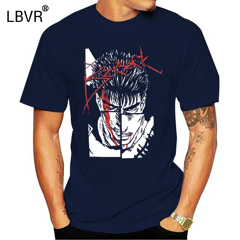 Футболка Berserk Одежда унисекс Размеры S-2Xl | Мужская одежда