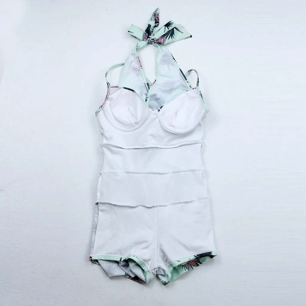 

Western Style Parent And Child Dress-Bathing Suit Briefs Backless Cool Mother & Daughter Swimwear Comfortable Belly Covering Sli