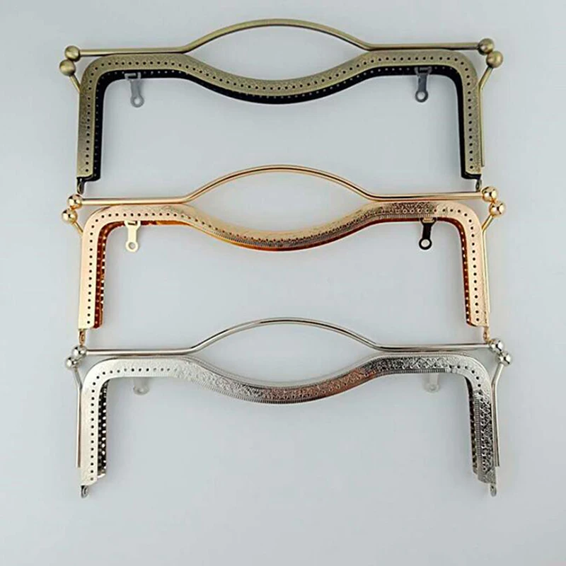 1 Pc New Style Sewing Accessories Metal Arch Frame Handmade DIY Craft Bag Coin Purse Kiss Buckle Lock Tools | Дом и сад