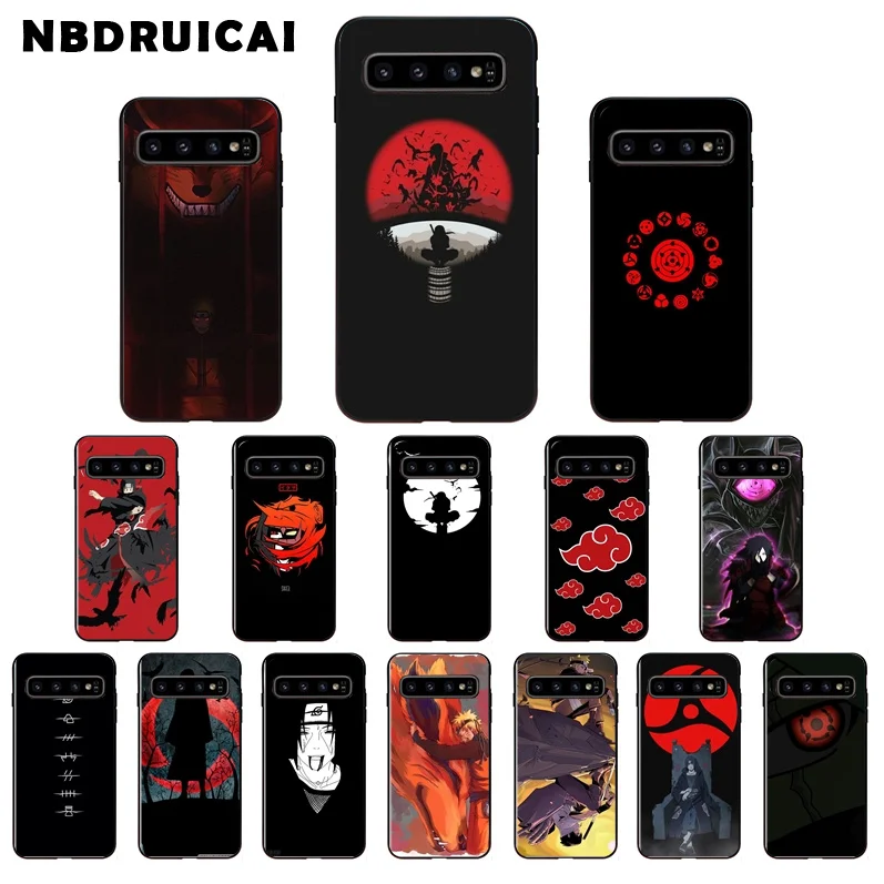 Anime Naruto Itachi TPU Soft Silicone Phone Case Cover for Samsung S9 plus S5 S6 edge S7 S8 S10 E | Мобильные телефоны и