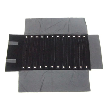 

Earrings Jewelry Storage Bag Portable Large-Capacity Earrings Display Bag Exhibiting Jewelry Roll Package Travel