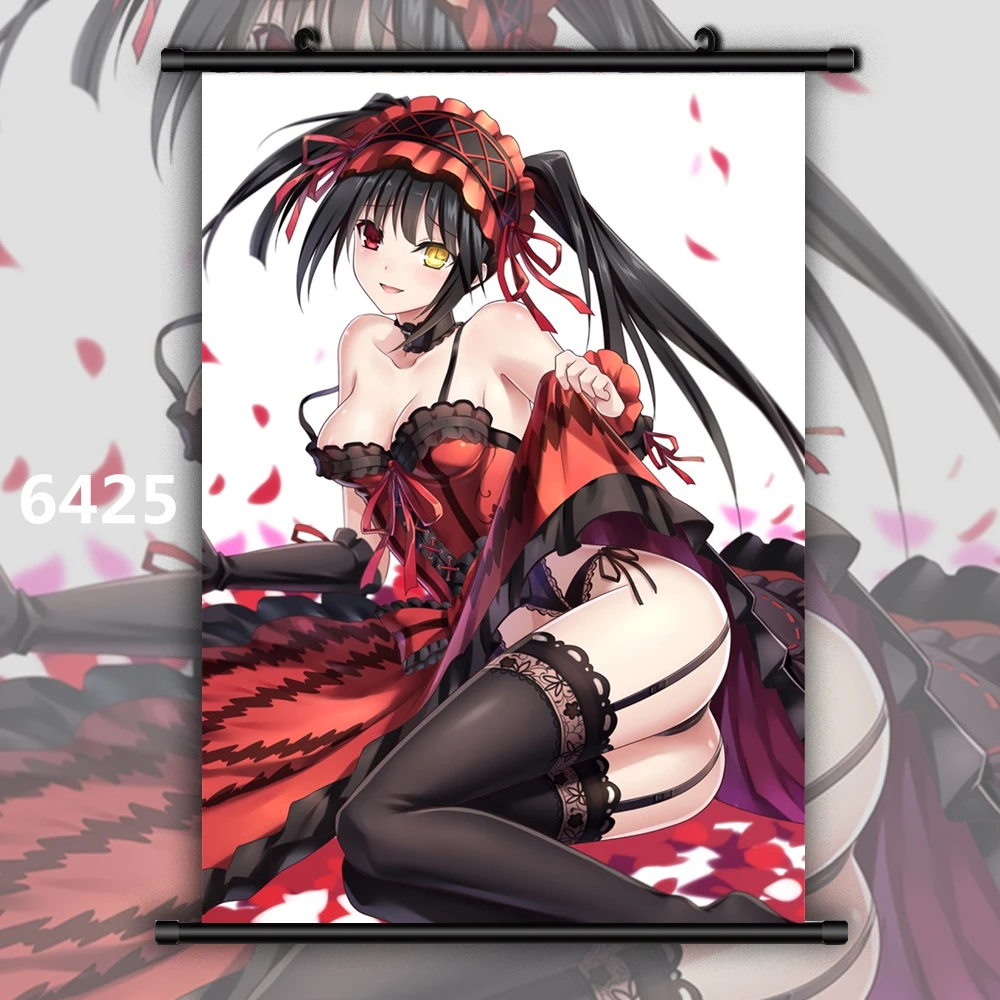 Date a Live токисаки Куруми Аниме Манга настенный плакат в рулоне - Цвет: 6425